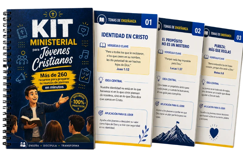 Hojas impresas de temas de enseñanza sobre un escritorio